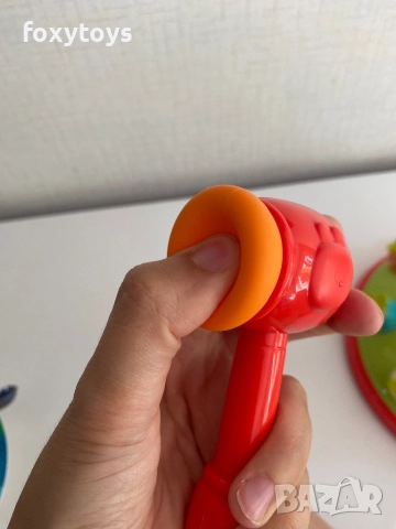 Бебешка играчка - Зайче, моркови и чук, снимка 8 - Образователни игри - 51619070