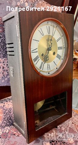 Механичен стенен часовник с махало Metron, снимка 7 - Антикварни и старинни предмети - 46256987