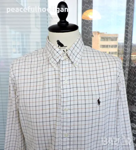 Polo By Ralph Lauren Men`s Multicoloured Checked Long Sleeve Casual Shirt Size L/XL, снимка 2 - Ризи - 49033959