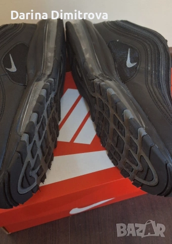 Nike Air Max 97 Triple black, снимка 5 - Маратонки - 53413279