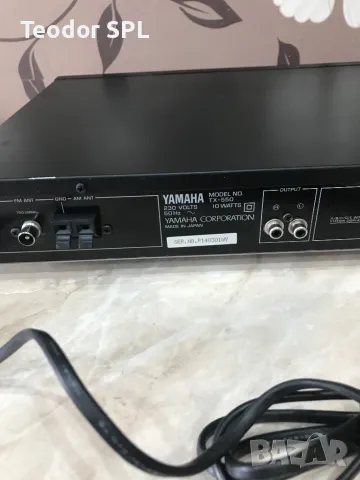 Yamaha fm tuner TX-550, снимка 7 - Ресийвъри, усилватели, смесителни пултове - 47778288