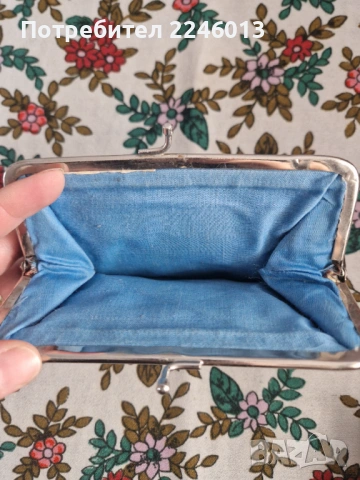 Винтидж портмоне, снимка 2 - Антикварни и старинни предмети - 54092431