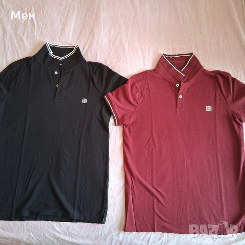 Нови спортно елегантни ризи/тениски с яка, снимка 11 - Тениски - 30496263