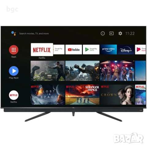 65" UHD Телевизор TCL 65C815 UHD  4K Smart с вгр ONKYO Саундбар - Фактура + ДДС 