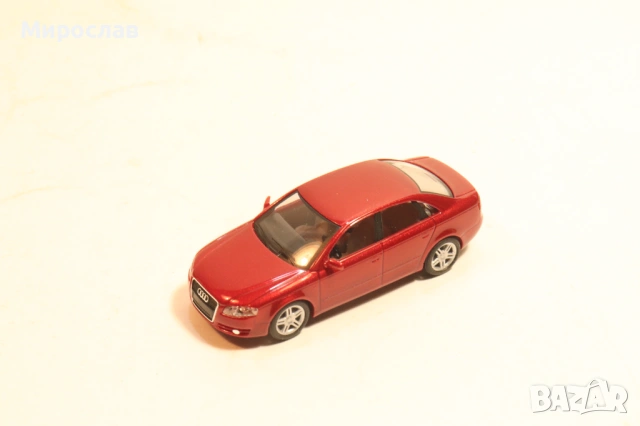BUSCH H0 1/87 AUDI A4 КОЛИЧКА МОДЕЛ, снимка 7 - Колекции - 54076700