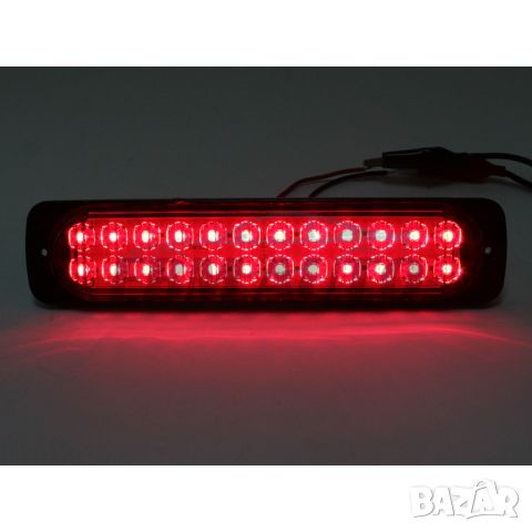 Страничен габарит 24 LED 12-24V / Червен, снимка 1 - Аксесоари и консумативи - 45346723