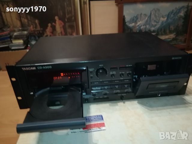 TASCAM REVERSE DECK CD-ВНОС FRANCE 1105242002, снимка 3 - Декове - 45686938