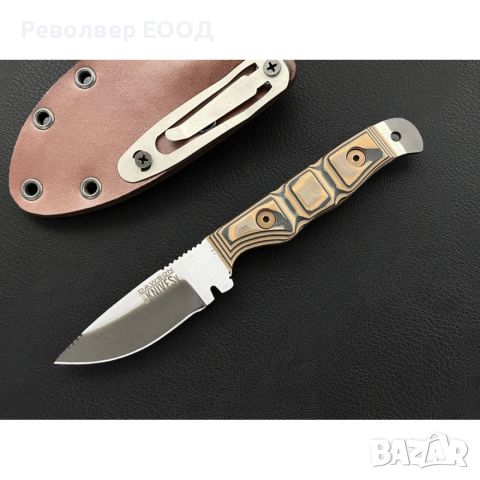 Нож Dawson Handyman с острие Specter, в цвят tan/black - 7,9 см, снимка 1 - Ножове - 45249146