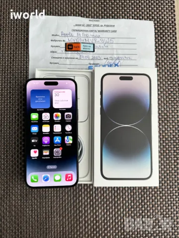 100% Батерия❗️ iPhone 14 Pro Max ❗️Лизинг от 64лв/м❗️ ГАРАНЦИЯ❗️ Space black / 128гб, снимка 8 - Apple iPhone - 47409599