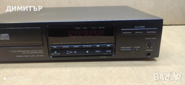 CD player Sony CDP-M27 , снимка 3 - Аудиосистеми - 54114030