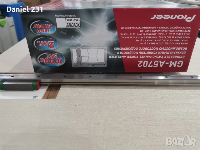 Усилвател Pioneer 1000W, снимка 2 - Ресийвъри, усилватели, смесителни пултове - 53726806