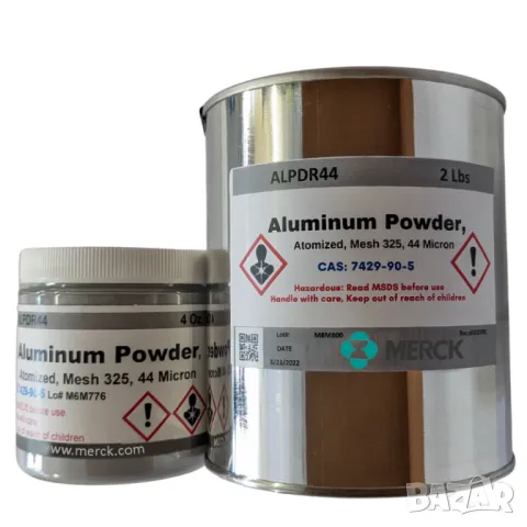 Бял Бронз - Алуминий на прах - Алуминиева пудра - химични вещества, снимка 2 - Други - 40596359