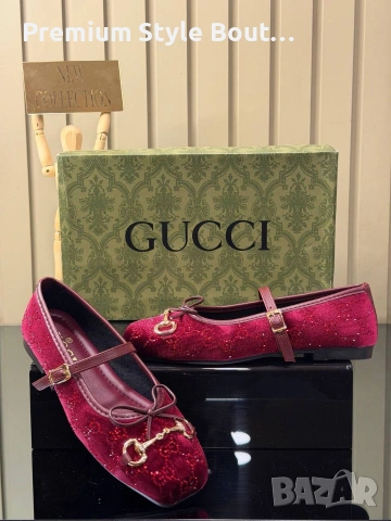 летни обувки Gucci , снимка 2 - Дамски ежедневни обувки - 53699286