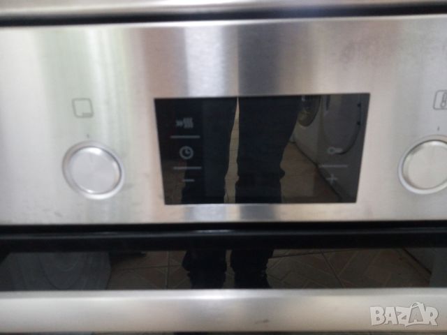 Иноксова свободно стояща печка с керамичен плот Бош Bosch  60 см широка 2 години гаранция!, снимка 3 - Печки, фурни - 45680226