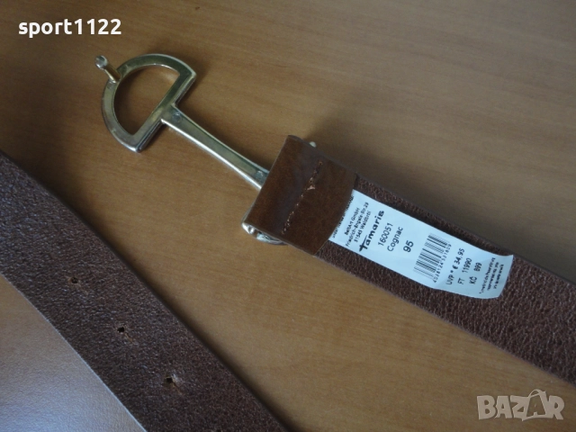 Tamaris/естествена кожа/дамски колан, снимка 3 - Колани - 52226821