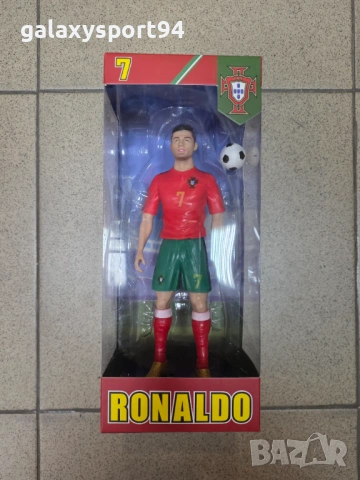Фенски Фигурки Роналдо, Меси, Ямал, Неймар, Мбапе 22см в Кутия , снимка 4 - Футбол - 53330188