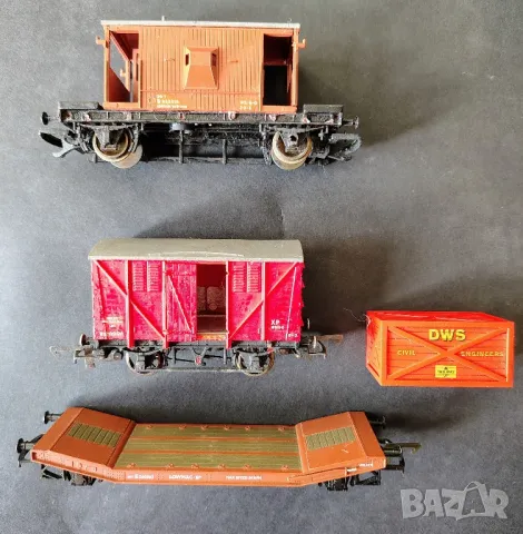 ЛОТ вагони и др. за електрическо влакче, мащаб ОО, Hornby, Tri-ang, снимка 5 - Друга електроника - 47386904