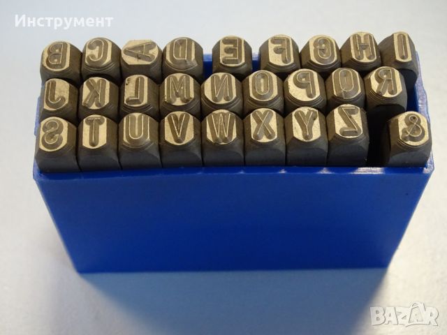 Комплект шлосерски букви-латиница 5 mm Gravurem-S 58-61 HRC, снимка 2 - Други инструменти - 45617526