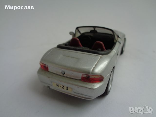 1:43 BMW Z 3 КОЛИЧКА МОДЕЛ ИГРАЧКA , снимка 4 - Колекции - 45553219