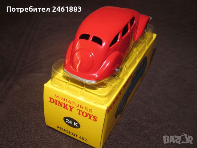 1/43 DeAgostini Norev Dinky Toys Peugeot 402 . Нова, снимка 4 - Колекции - 46371314