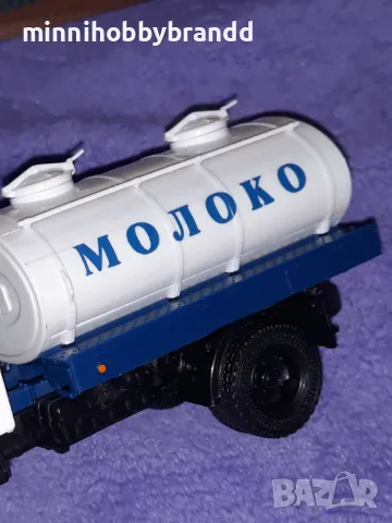 GAZ  3307 MOLOKO ГАЗ 3307 МОЛОКО 1.43  Scale  Deagostini . , снимка 5 - Колекции - 47340855