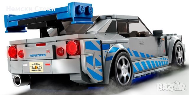 Конструктор LEGO Speed Champions - Nissan Skyline GT-R (76917), снимка 4 - Конструктори - 45686303