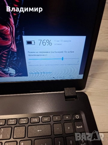 Acer Aspire A315-54-i3 10110u/8гб/256гб м.2, снимка 5 - Лаптопи за дома - 52452851