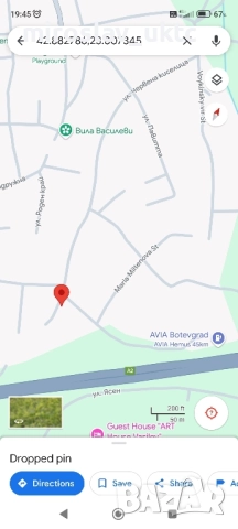 Продава парцел УПИ вилна зона Зелин, Ботевград , снимка 2 - Парцели - 51487462