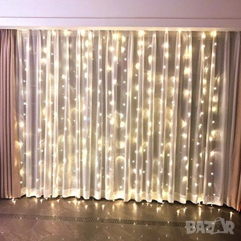 LED светеща завеса