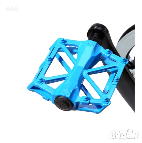 Педали за велосипед комплект 2 бр алуминий, снимка 2 - Части за велосипеди - 53980887