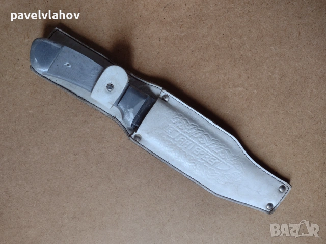 Нож - ловен, производство на “Хан Тервел”, модифициран и за доработка , снимка 13 - Ножове - 53972362
