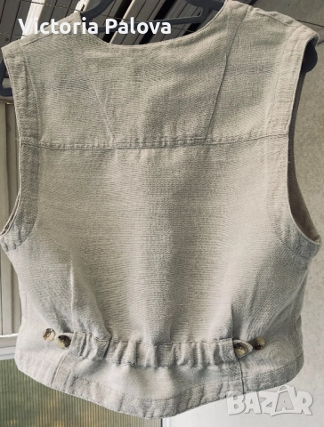 VINTAGE елек BEETHOVEN JEANS CLOTHING FOR YOU , снимка 10 - Елеци - 52095884