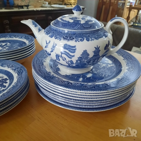 Original Churchil Willow tree,England сервиз за хранене, снимка 11 - Сервизи - 46716442