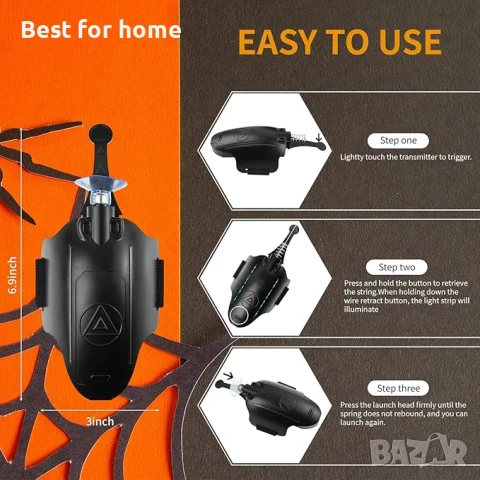 Spider Hero ръкавица изстрелваща паяжина , снимка 2 - Други - 51052753