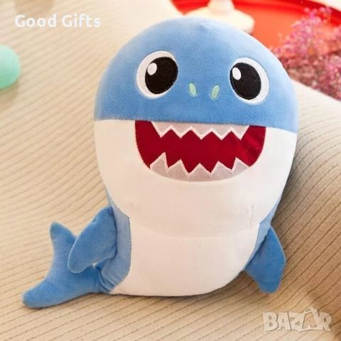 Плюшени играчки Бейби Шарк Baby Shark Акула, 30см, снимка 4 - Плюшени играчки - 45433157