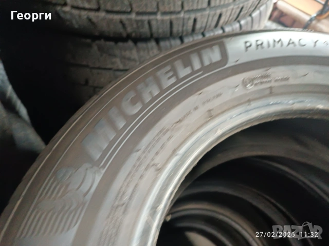 4бр.летни гуми 205/65/15 Michelin, снимка 3 - Гуми и джанти - 53663831