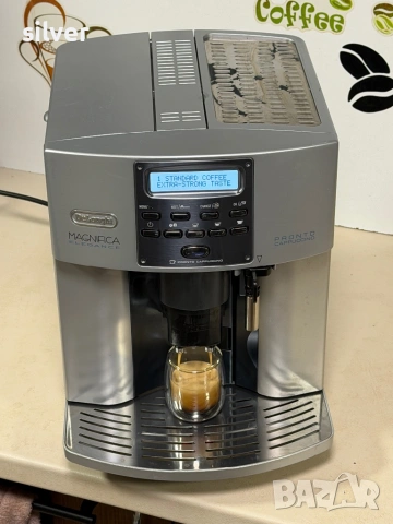Кафемашина кафе автомат delonghi ELEGANCE с гаранция, снимка 2 - Кафемашини - 53579047