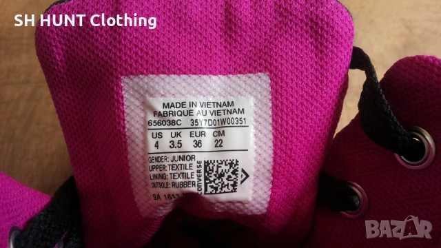 CONVERSE ALL STAR Kids Shoes Размер EUR 36 / UK 3,5 детски кецове 234-14-S, снимка 16 - Детски гуменки - 53124300