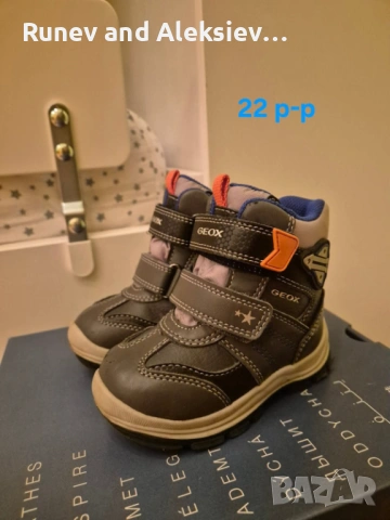 Детски ботуши GEOX - номера - 22 и 21, снимка 2 - Детски боти и ботуши - 53283284