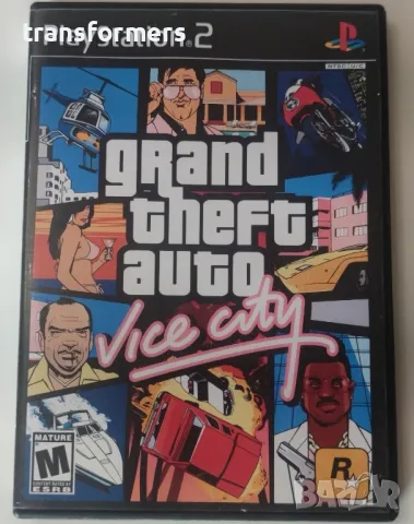 PS2-GTA Vice City, снимка 1 - Игри за PlayStation - 49593157