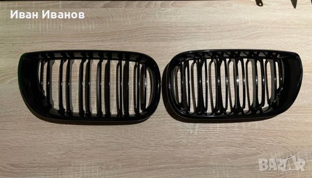 Черни гланцови бъбреци за BMW E46, снимка 1 - Части - 45984725