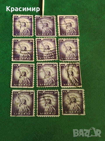 Винтидж ПОЩЕНСКИ марки САЩ , снимка 13 - Филателия - 53084504