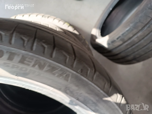 4бр.летни гуми 245/40/18 Bridgestone, снимка 6 - Гуми и джанти - 53672527