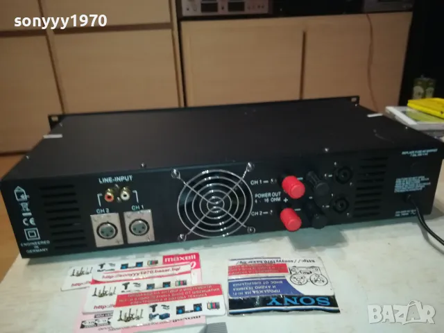 FAME AMP 600 AMPLIFIER-ВНОС SWISS 0802251826, снимка 9 - Ресийвъри, усилватели, смесителни пултове - 49027666