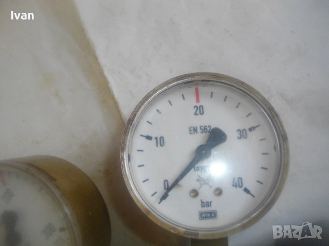 Качествен оригинален немски РЕДУЦИР ВЕНТИЛ ЗА КИСЛОРОД ЗА ОКСИЖЕН с искрогасител и манометри 315 bar, снимка 8 - Други инструменти - 54010902