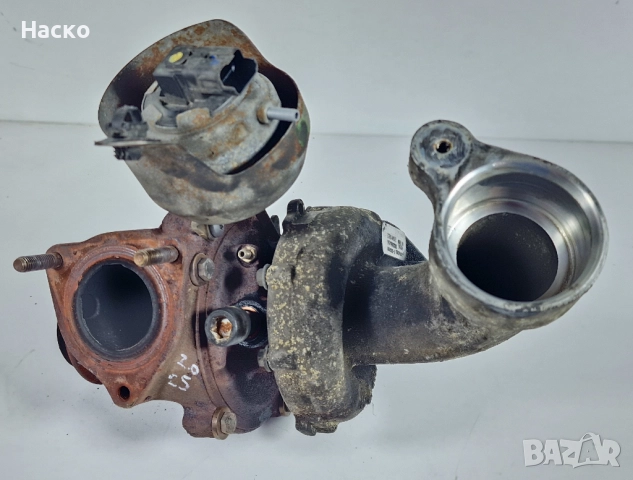 Турбо Турбина Citroen C5 C4 Ситроен Ц4 Ц5 Peugeot 3008 5008 308 407 2.0 HDI GTB1449VZ 9674962080