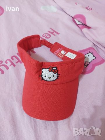 Детска шапка hello kitty , снимка 1 - Шапки, шалове и ръкавици - 45594320