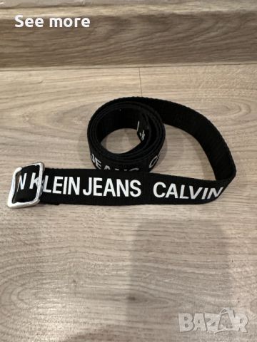 Calvin Klein Jeans колан с лого, снимка 1 - Колани - 45835436