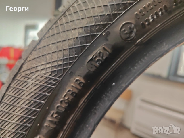 2бр.зимни гуми 215/50/19 Continental, снимка 3 - Гуми и джанти - 54048140