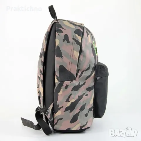 Ученическа раница от колекция United Colors of Benetton - Camouflage 🎒📚 🪵, снимка 2 - Раници - 46863887